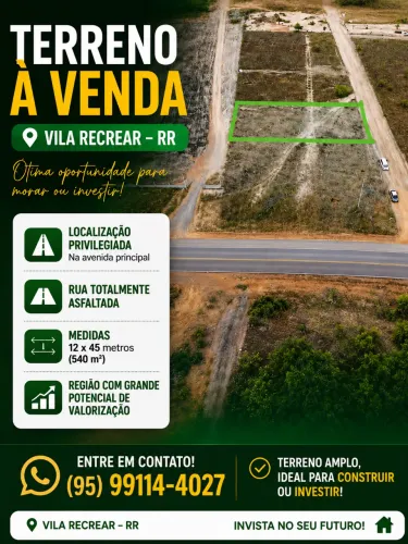 Vendo este terreno