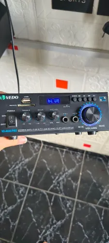 Amplificador de som estéreo VEDO VD-AK45 PRO
