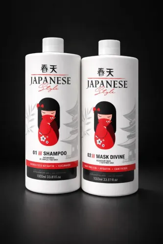 Shampoo e Máscara Divine Japanese Style 1L