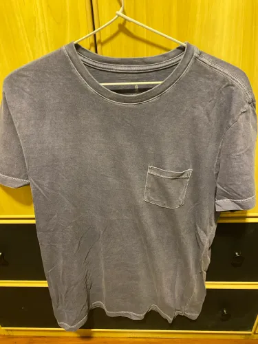 Camisa azul com bolso Oficina Reserva