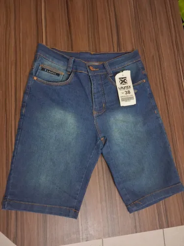 BERMUDA JEANS MASCULINO 
