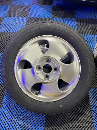 Rodas aro 14 FIAT TEMPRA STILE PNEUS NOVOS