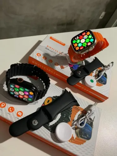 Smartwatch Relógio KW51 Ultra 3 Com 2 Pulseiras Atacado e Varejo