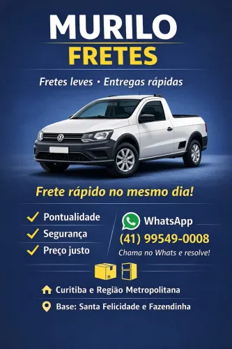 Frete em Santa Felicidade 