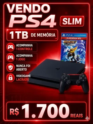 PS4 slim 1TB