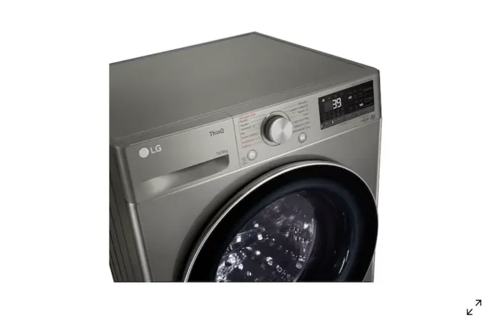 Lava e Seca LG Smart VC2 14kg Inox com IA (CV9014PC2) - 127v