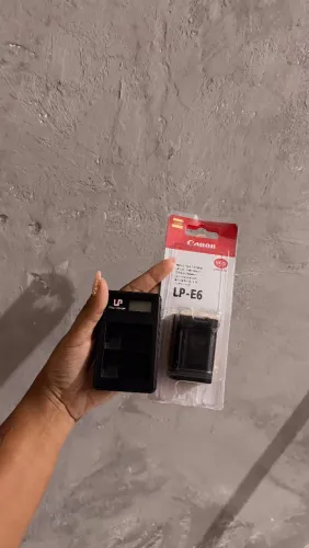 Carregador LP Dual Charger + Bateria LP-E6