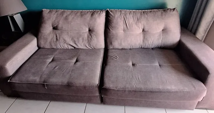 Vendo sofá usado, retrátil e reclinável