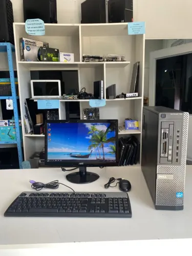 computador completo dell 790 core i5 2ªger/4gb memoria/500gb hd/tela 16 pol garantia e nf