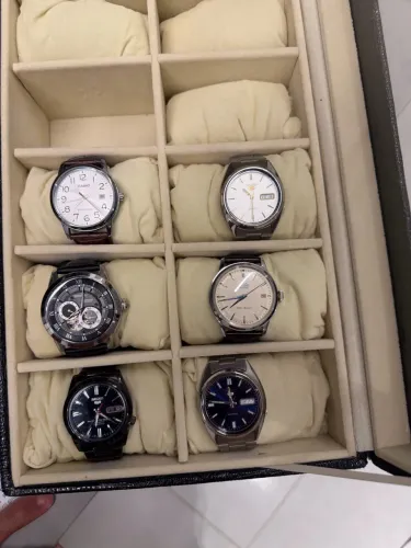 Relógios Seiko, Bulova e Casio