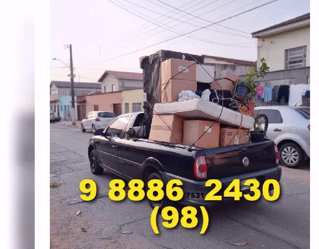 Frete/Mudança com ou s/ montador - Atendimento personalizado agora pela manhã M.Transporte