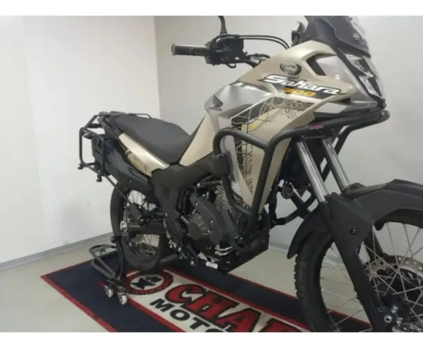 Protetor carenagem +Afastador traseiro Sahara 300 Chapam