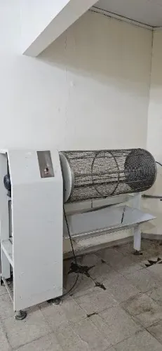 Máquina de Secagem Rotativa em Inox