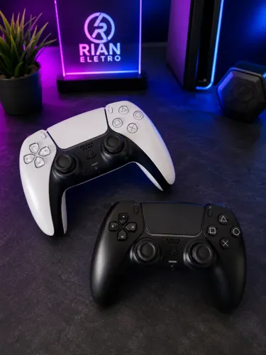 Controle PS5 Original com Hall Effect - Drift Nunca Mais | 3 Meses de Garantia