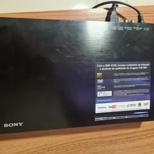Sony Blu-Ray Disc BDP-S190 - R$ 200,00