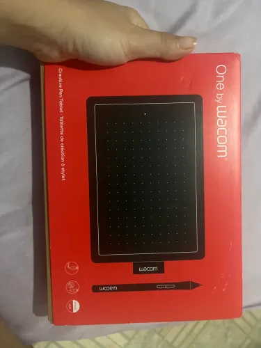 Mesa Digitalizadora One By Wacom Ctl472, Cor Preto E Verm