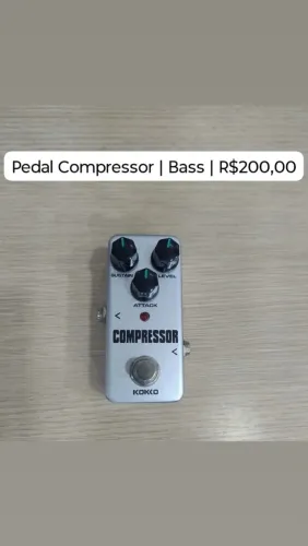 Pedal Compressor Bass Kokko 