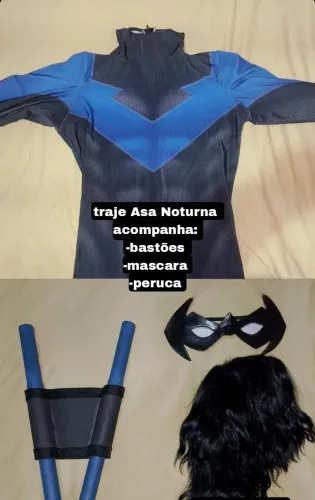 Vende-se cosplay Asa Noturna completo