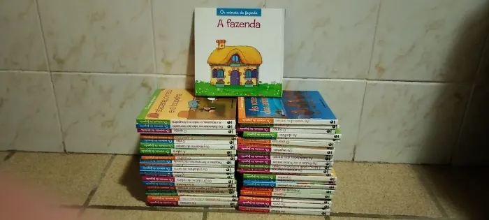 + 30 livros infantis, Os animais da fazenda