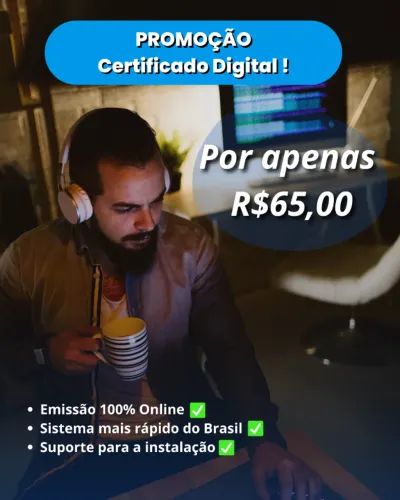 CERTIFICADO DIGITAL EM PROMOÇÃO!