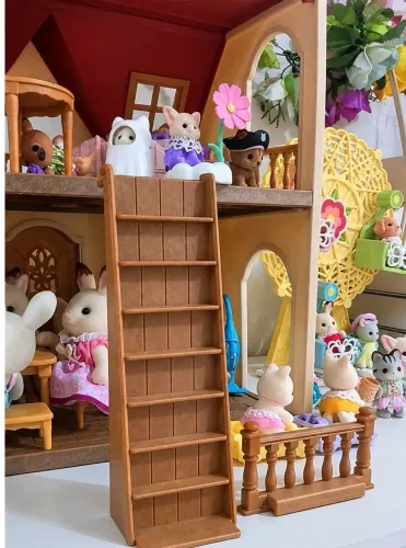 Escada e grade sylvanian families 