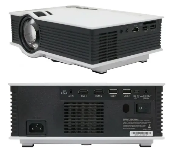 Projetor LED Wi-Fi Home Theater - Pouco Uso | Ótimo Custo-Benefício
