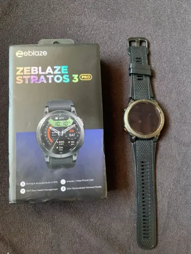 RELÓGIO ZEBLAZE STRATOS 3 PRO SMARTWATCH