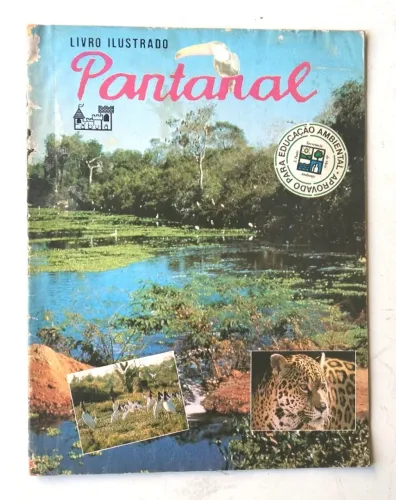Colecionável Álbum De Figurinhas Pantanal - 1990 - Incompleto
