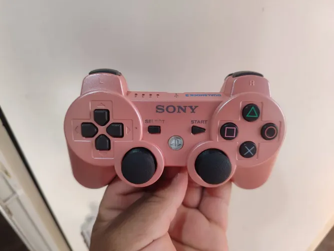 Controle PS3 Rosa original 