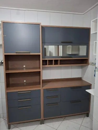 Armário de cozinha conjugável
