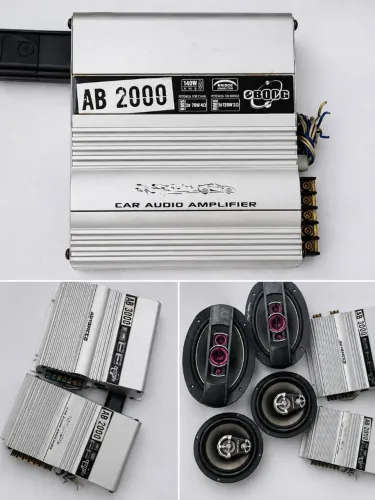 Vendo conjunto de modulo e autofalantes automotivo.