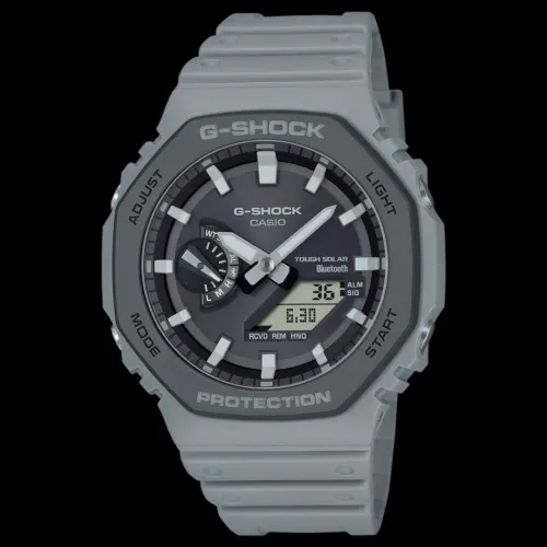 Relógio Casio G-Shock GA-2110ET-8A "CasiOak" Cinza Claro - Original<br>