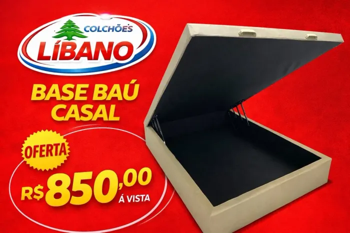 Base baú casal , direto da fábrica 