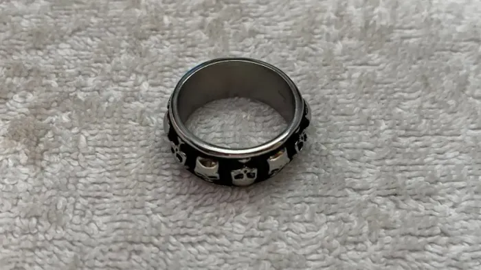 Anel em metal Rock, Motociclismo