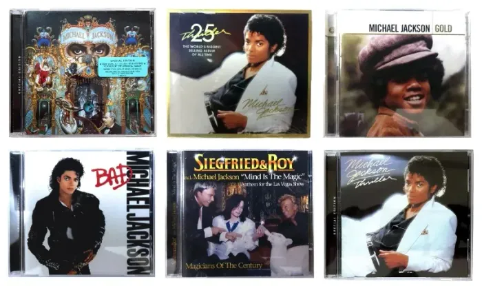 Michael Jackson (CDs Nacionais e Importados)