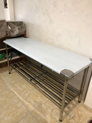 Mesa de Trabalho 190 x 70 Total Inox 430 Desmontavel