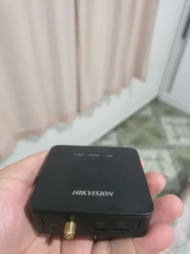 Mini câmera de Segurança  IP hikvision (espiã)