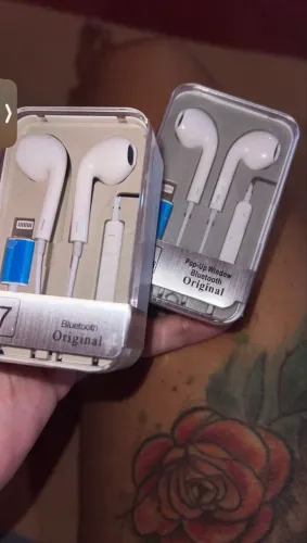 Fone de ouvido para IPhone.