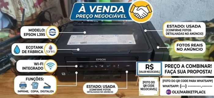 IMPRESSORA ECOTANK L395