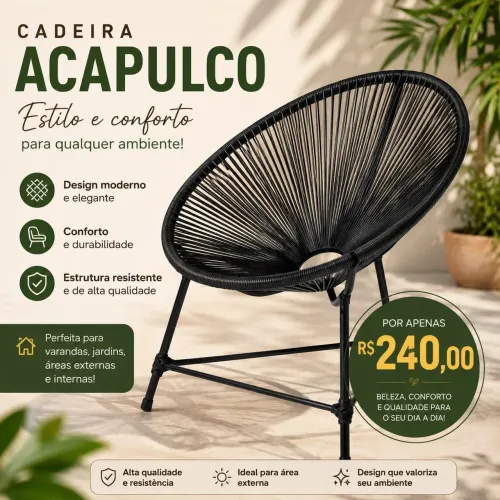 Cadeira Acapulco