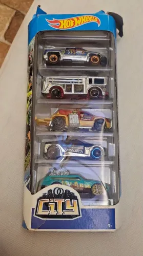 Pack de Carrinhos Hot Wheels X-Raycers / Hot Wheels City  - Coleção Original 