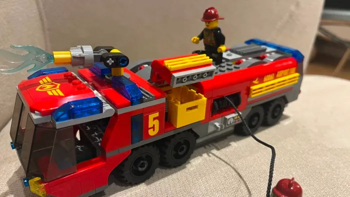 Lego city bombeiro - 60061 - caminhão 
