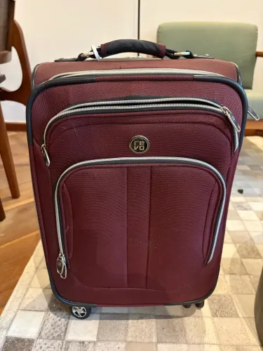Mala viagem pequena tecido para embarque
