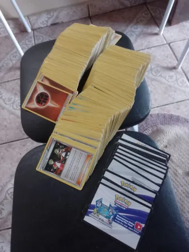 Cartas de figurinhas do Pokémon