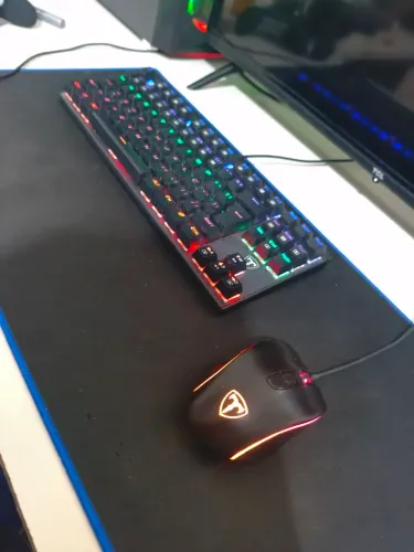 Teclado e mouse tdagger RGB