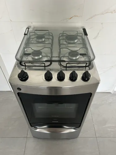 Fogão Consul 4 Bocas Inox CFO4NAR - Excelente Estado - R$ 690