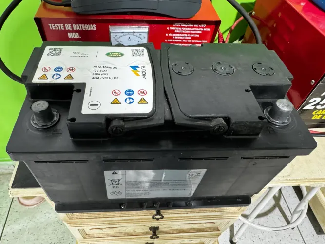 Bateria Moura AGM 80Ah Start-Stop Seminova