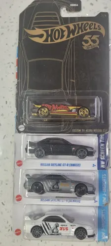 Quarteto Hot Wheels