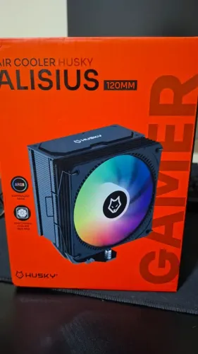 Air Cooler Gamer Husky Alisius 200, ARGB, AMD/ INTEL, 120mm, 220W - HAC200PT