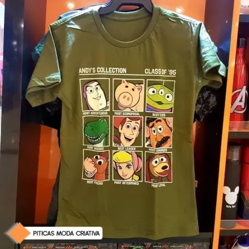 CAMISETA PITICAS TOY STORY ADULTO